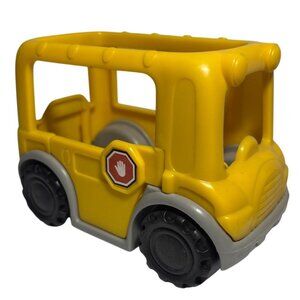 Fisher Price Little People Yellow School Bus Toy 2003